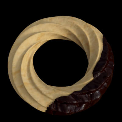 Cruller Doughnut Set One