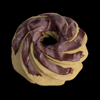 Cruller Doughnut Set Three