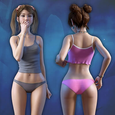 Easy Poses for Genesis 8 and 8.1 Female by Sagittarius A