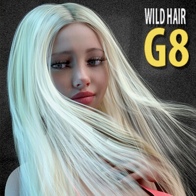 Wild Hair for Genesis 8 Female by Sagittarius A
