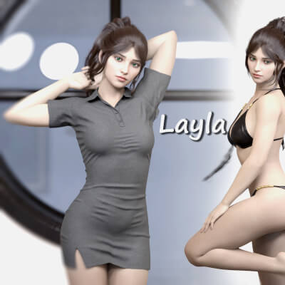 Layla for Genesis 8 Female