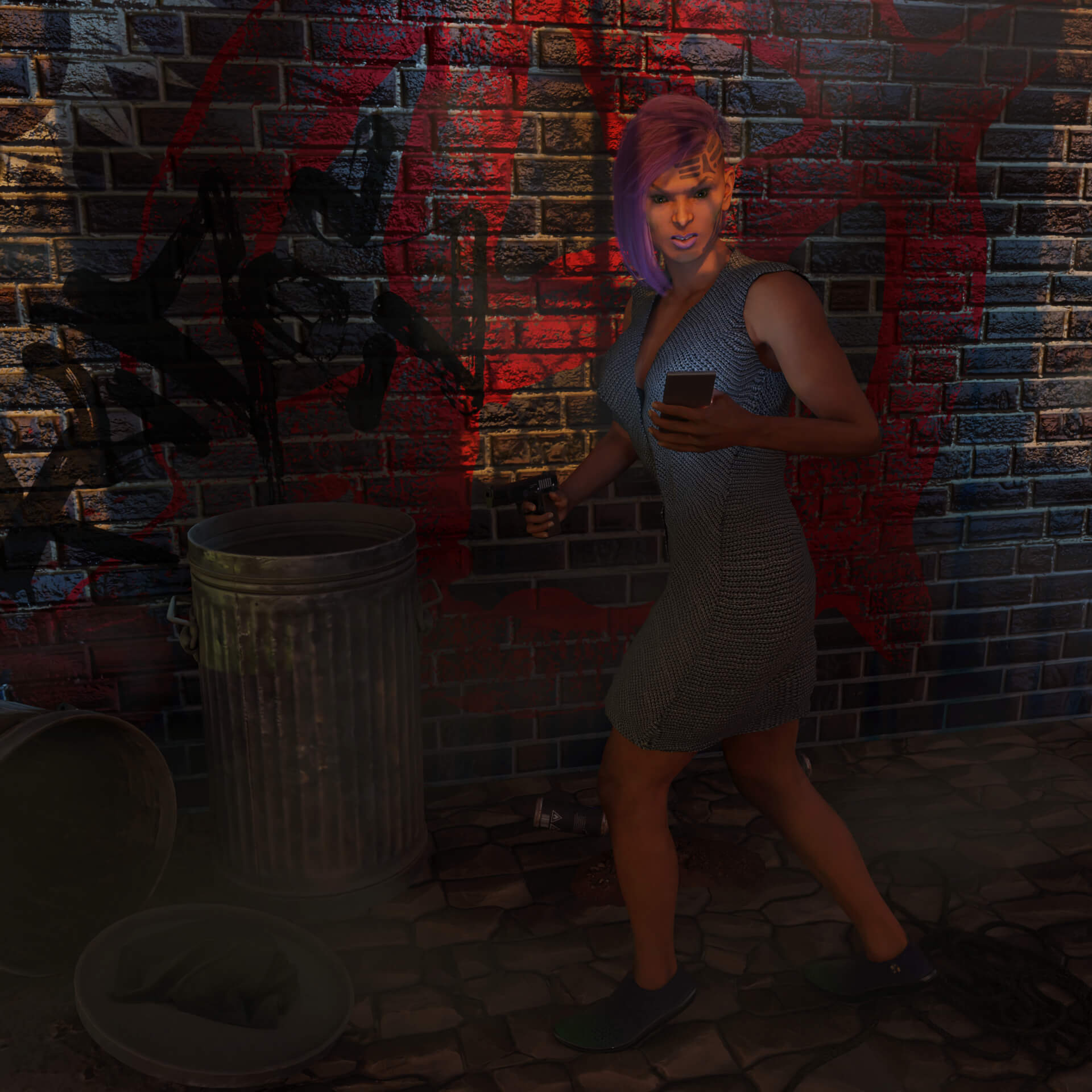 Tracking the Suspect 3D Render, Digital Art by Sam Speed