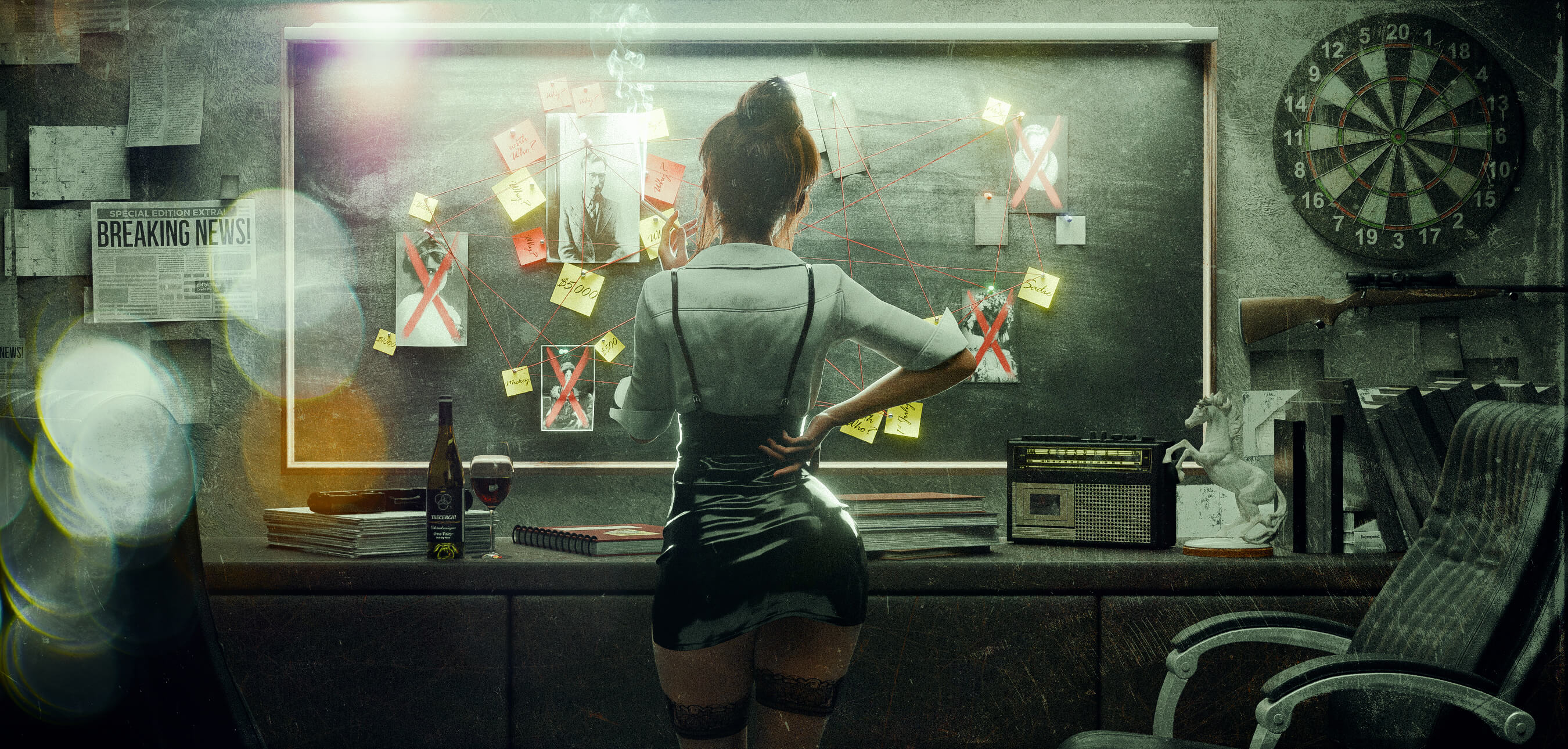 The Last Witness 3D Render, Digital Art by samuelmi
