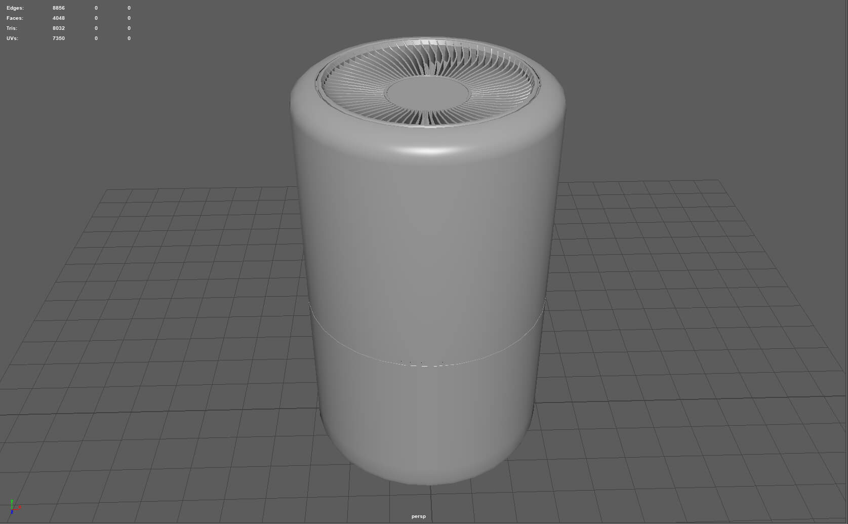 Air Purifier - 3D Model by sanchiesp