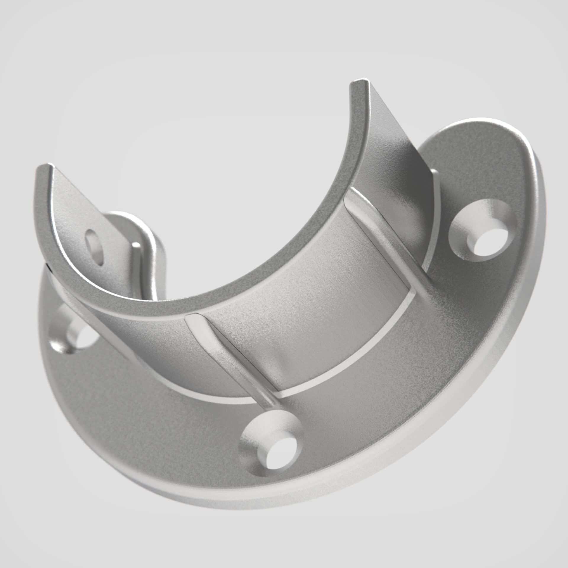 Closet Rod Support - 3D Model by sanchiesp