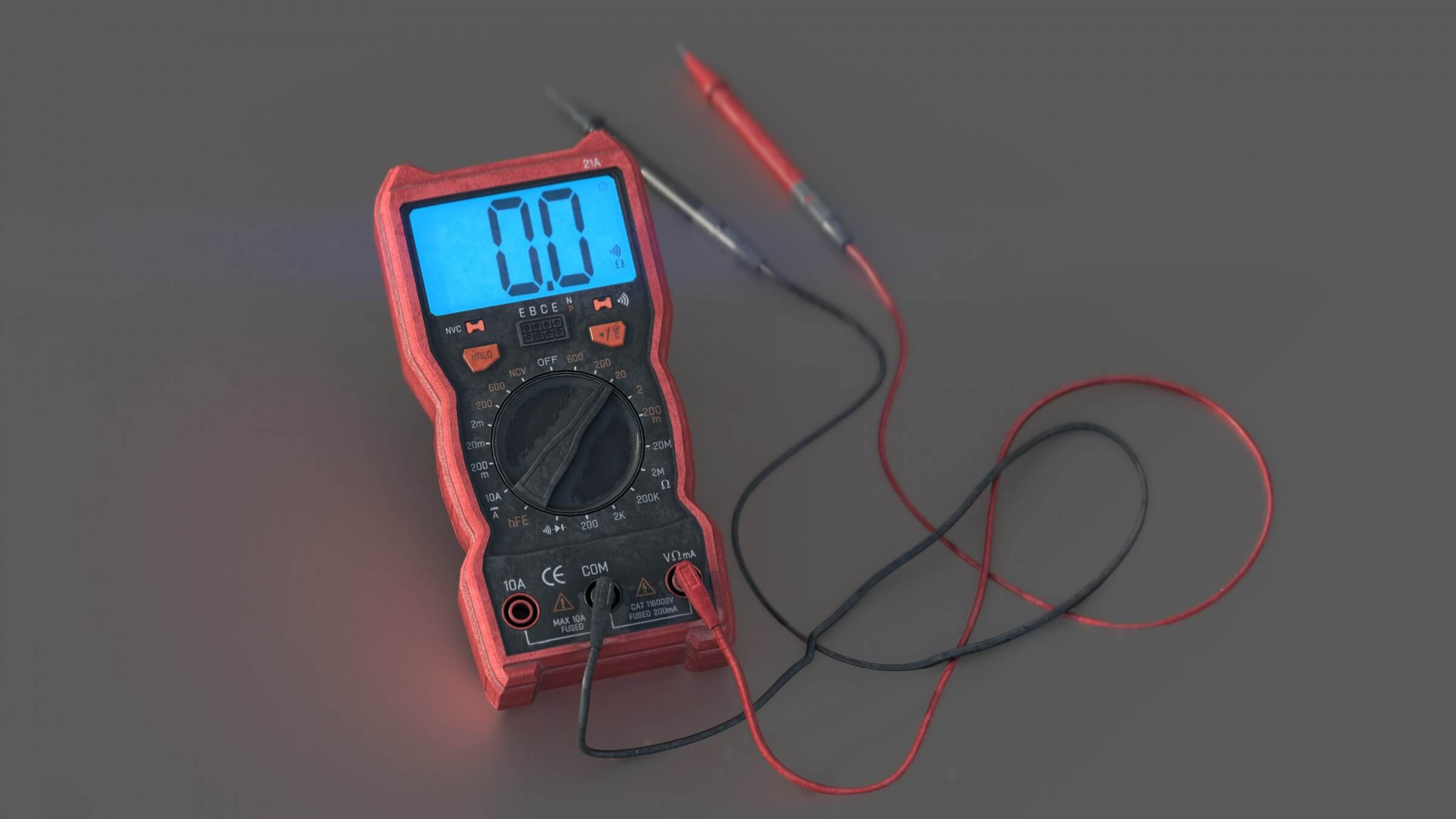 Digital Multimeter - 3D Model by sanchiesp
