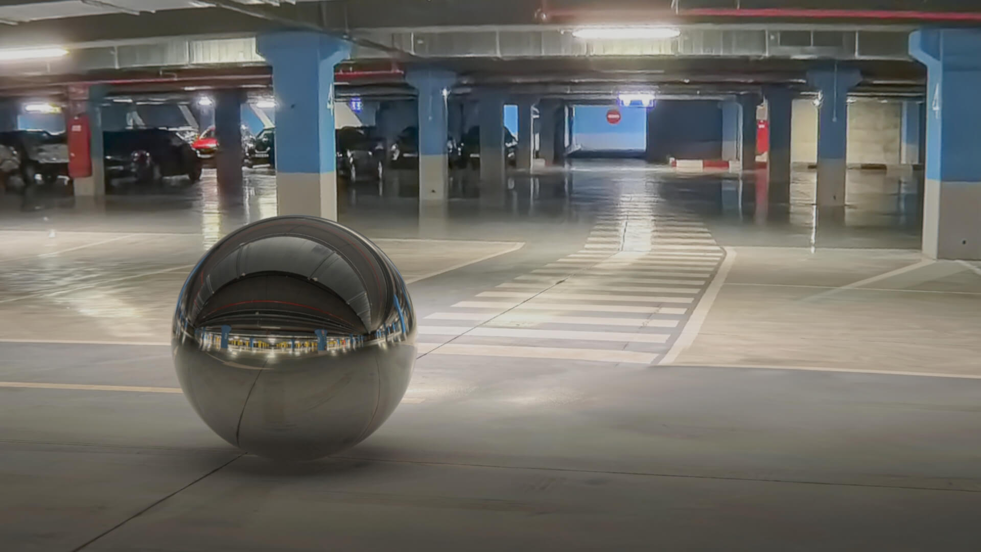 HDRI 022 Parking Garage - HDR Image by sanchiesp