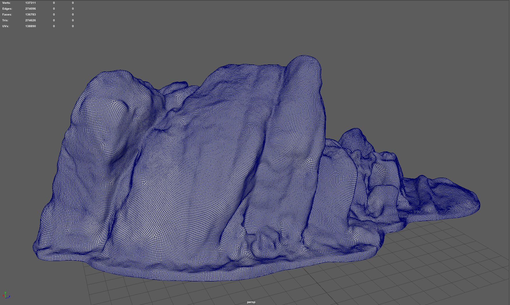 Rock 34 - 3D Model by sanchiesp