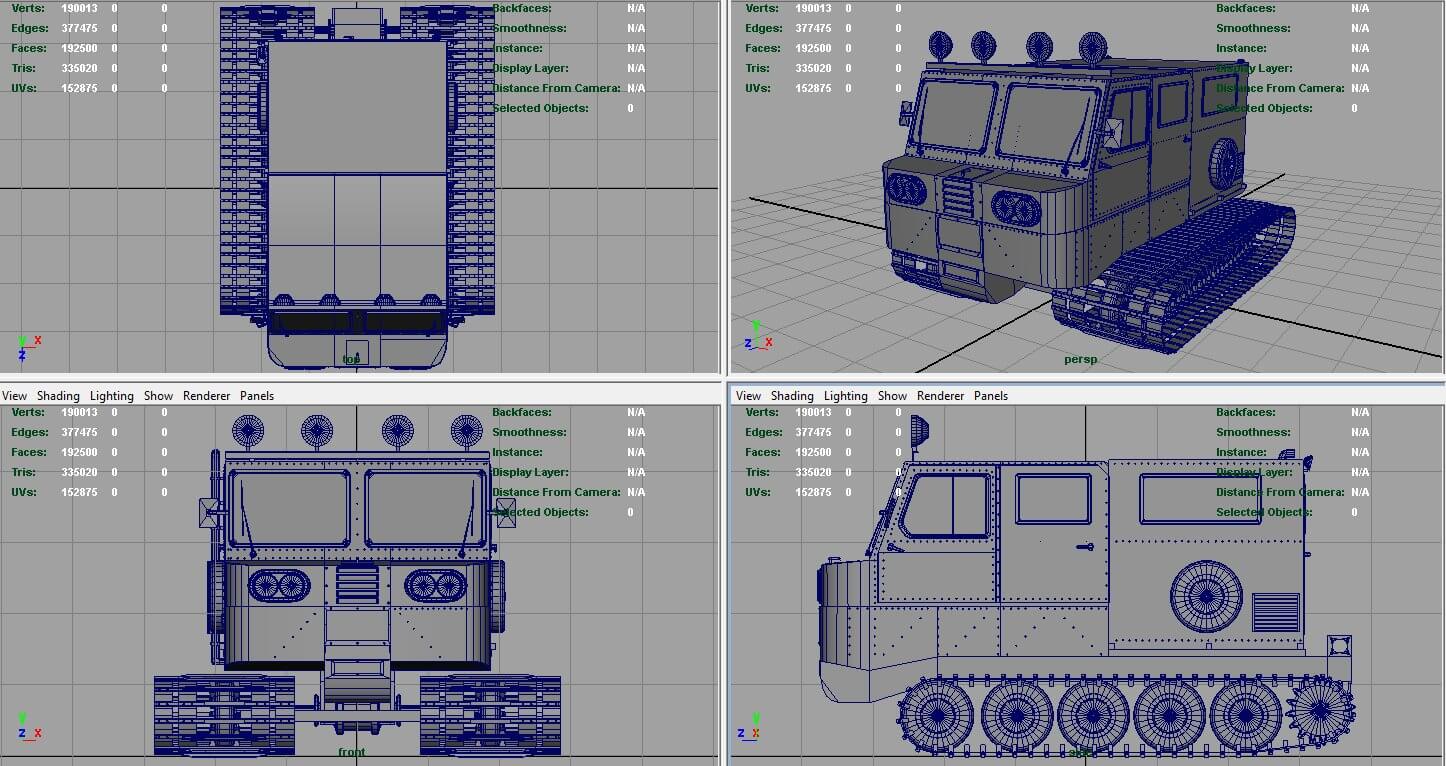 Snowcat - 3D Model by sanchiesp