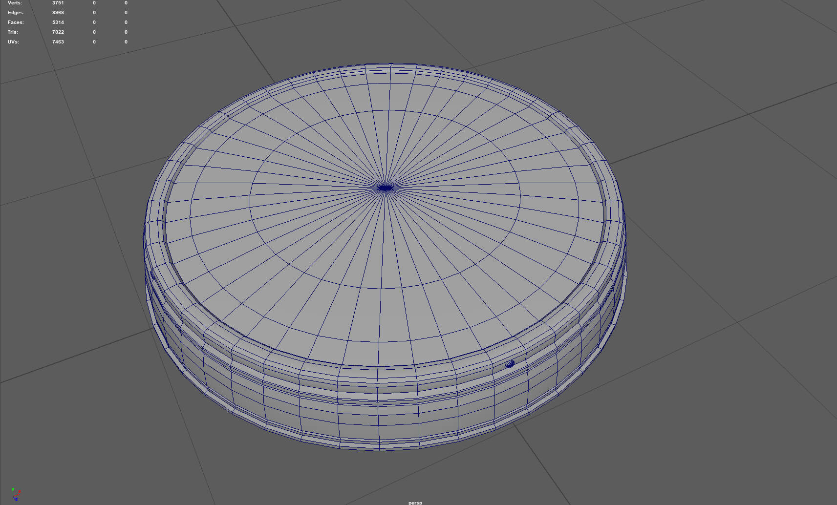Realistic Wall Clock - 3D Model by sanchiesp