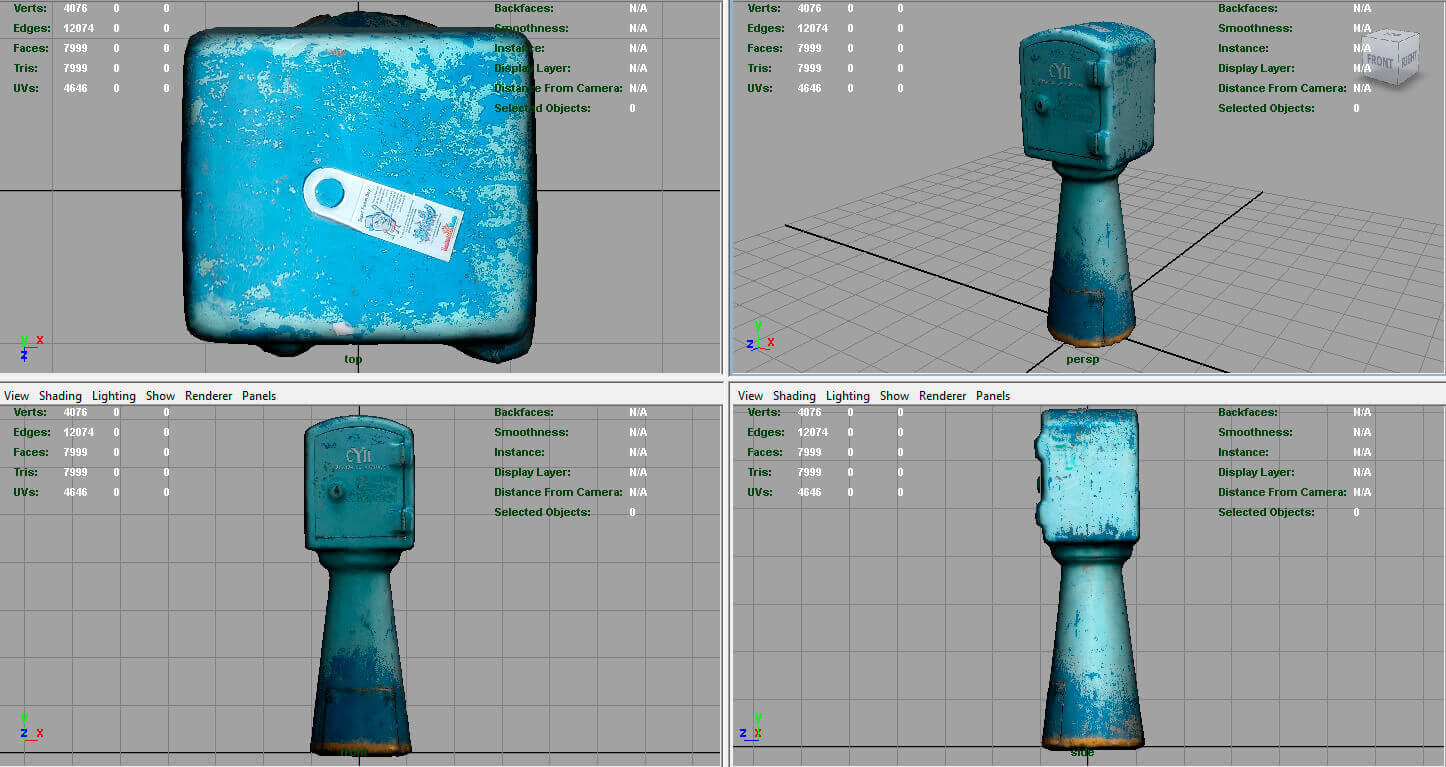 Water Sampling Station - 3D Model by sanchiesp