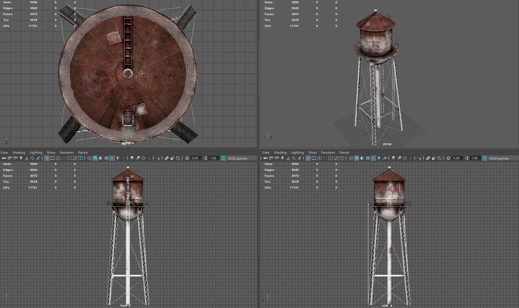 Водонапорная башня блендер. Температурная башня 3д. Water Tower Low Poly. Tower 3d Pro.