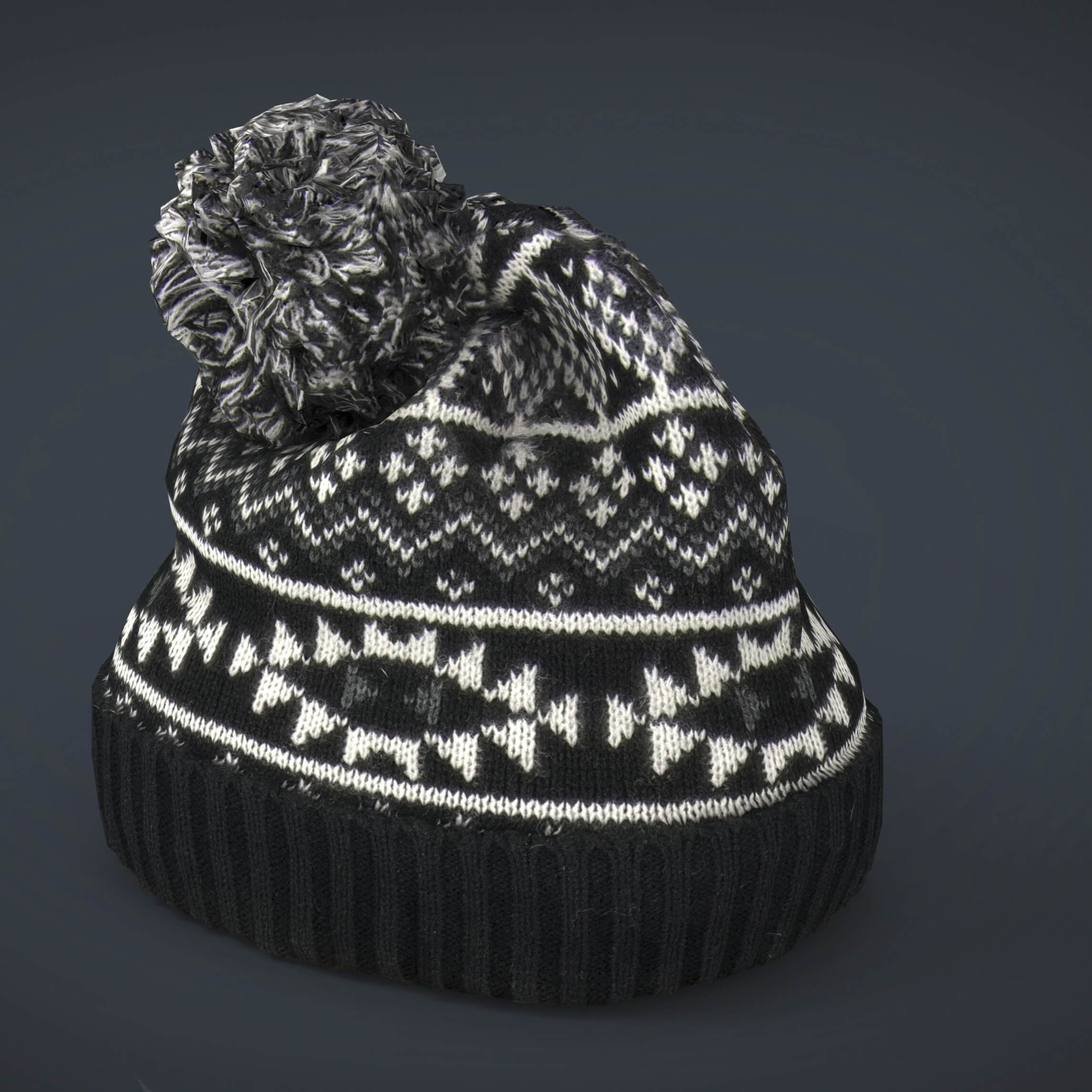 Winter Hat - 3D Model by sanchiesp