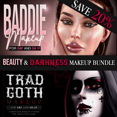 Beauty and Darkness Makeup Bundle