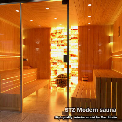STZ Modern Sauna by Santutius78