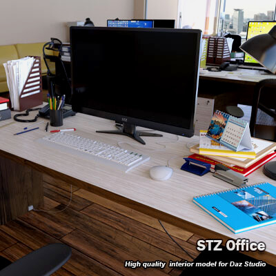 STZ Office room by Santutius78