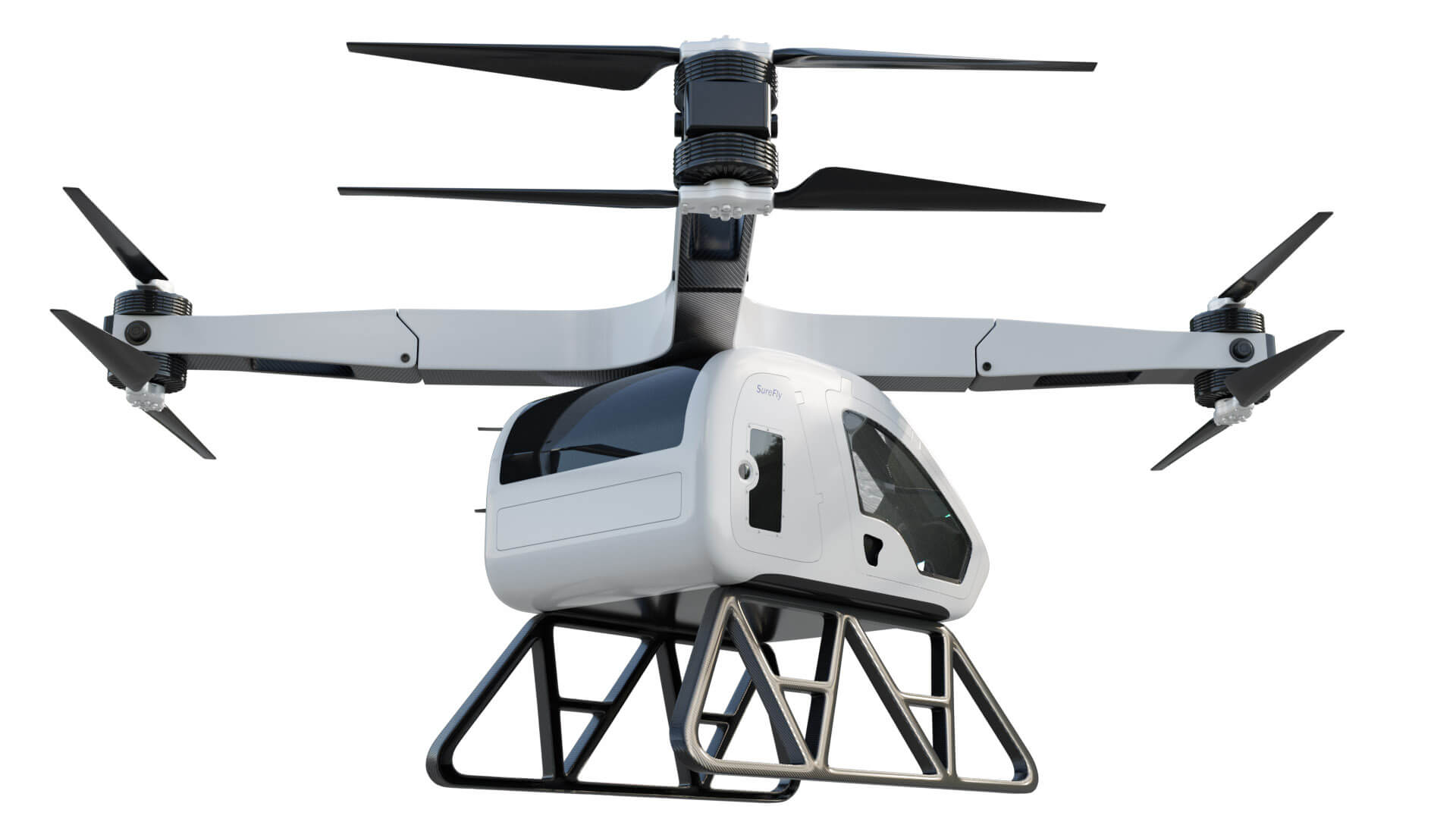Workhorse Surefly Air Taxi 3d Model By Sara Angel