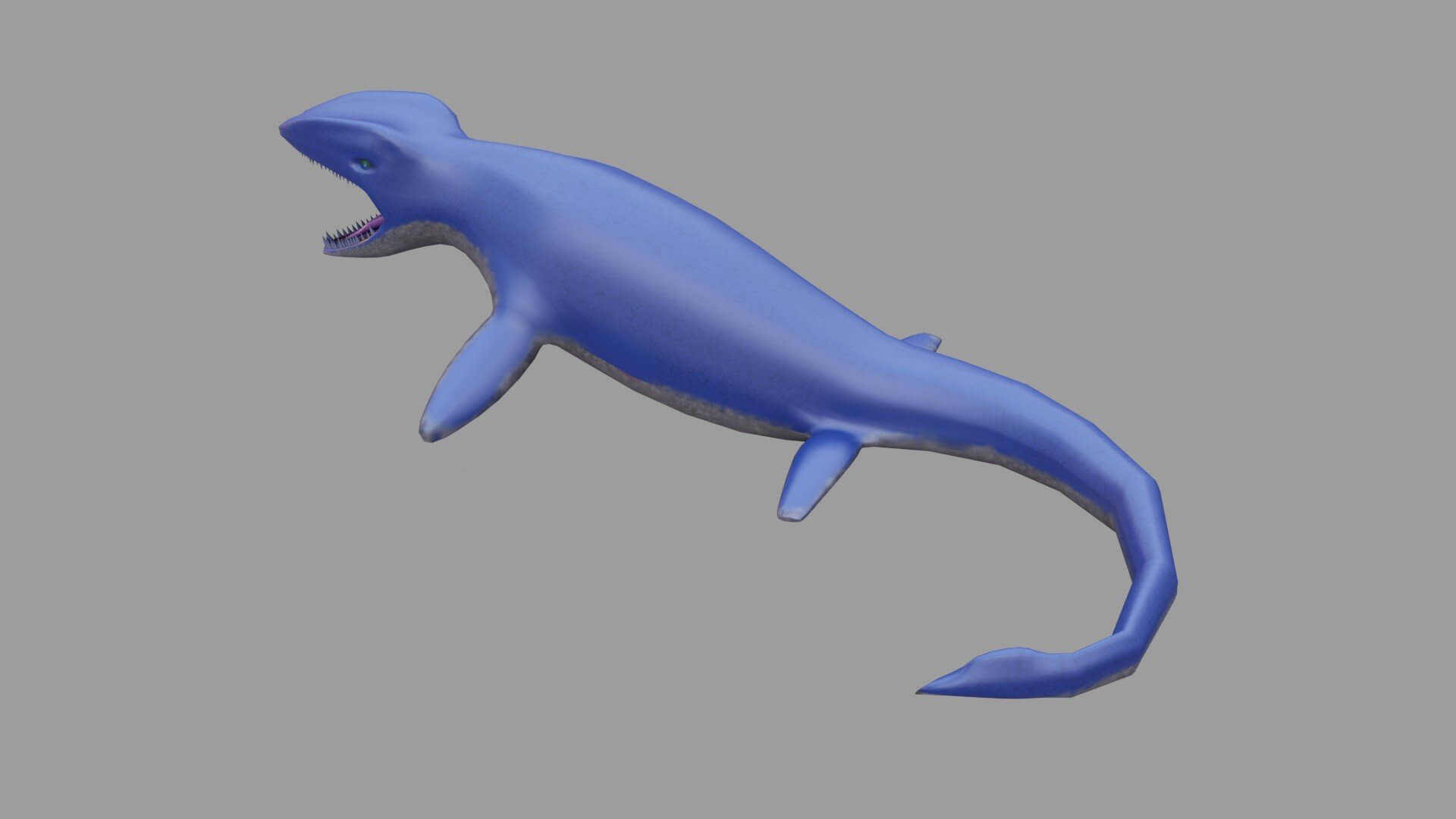 Mosasaurus - 3D Model by sathak