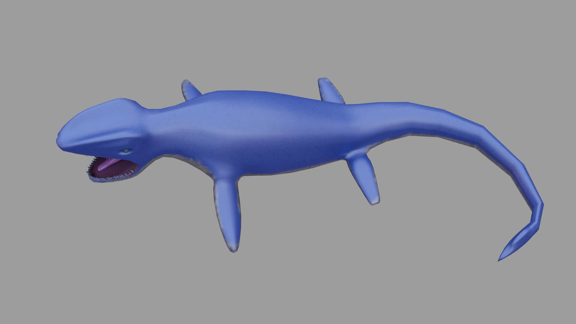 Mosasaurus - 3D Model by sathak