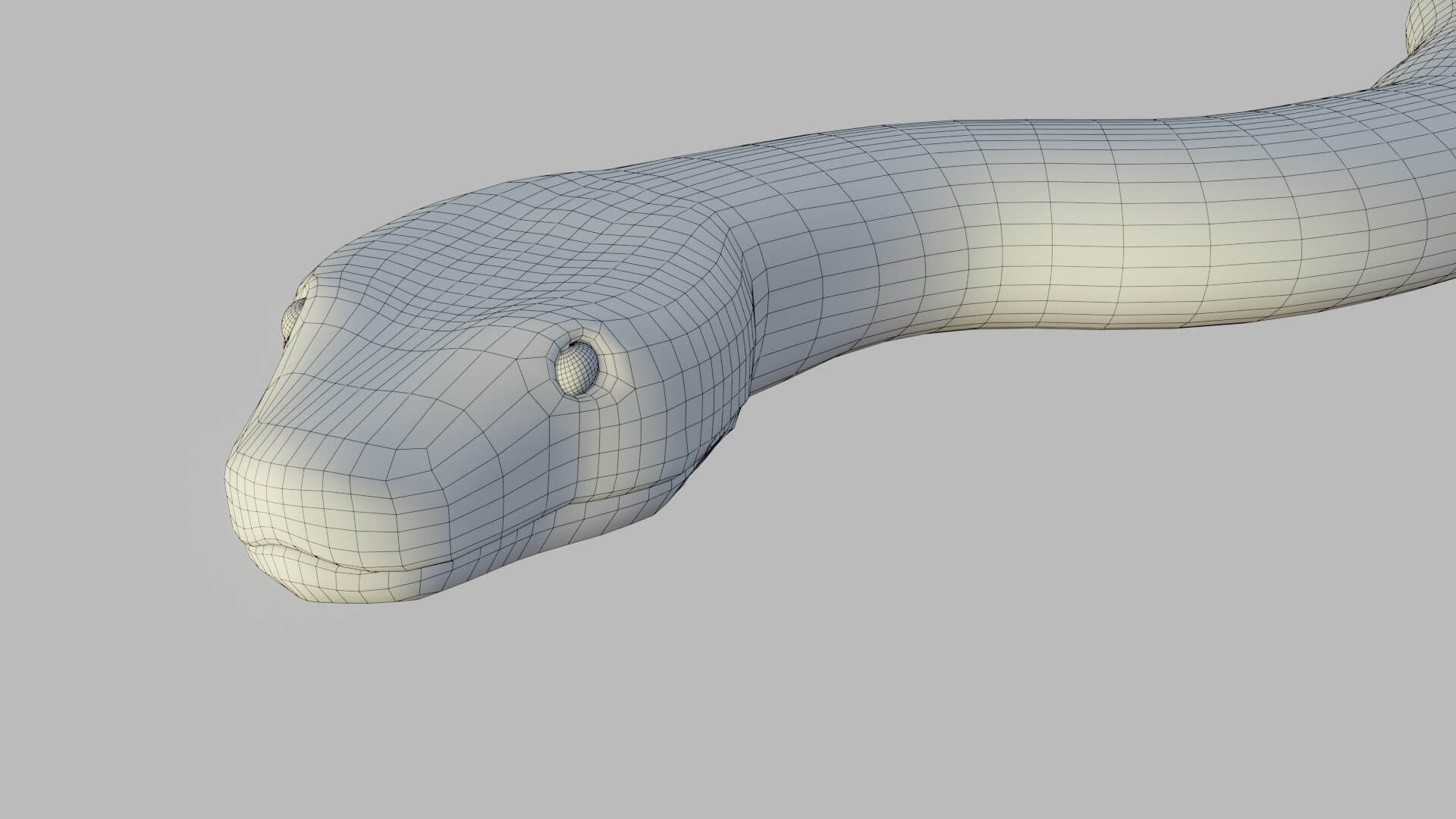 Russells Viper - 3D Model by sathak