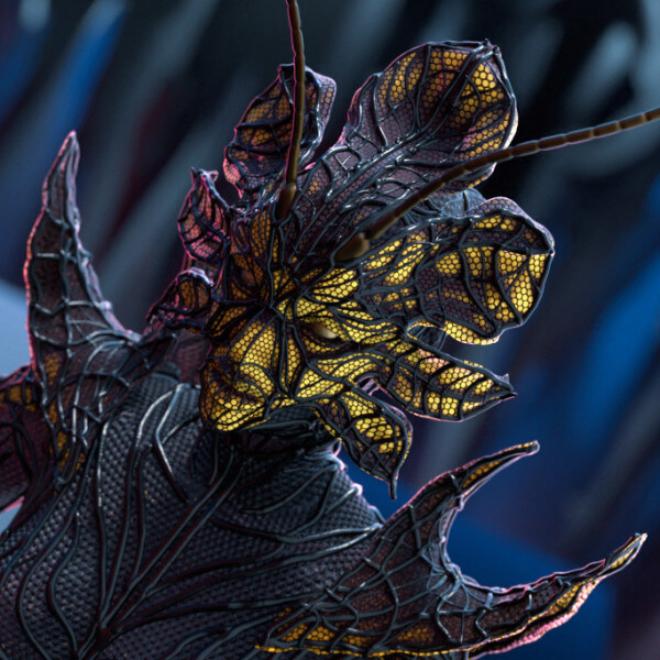 Elegy of the Mantis Haute Bio-Couture