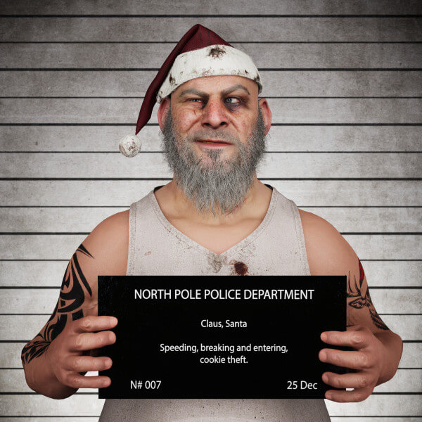 The Claus with a Cause and Several Charges