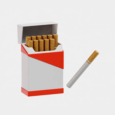 Cigarette Pack - 3D Model by sdfffg