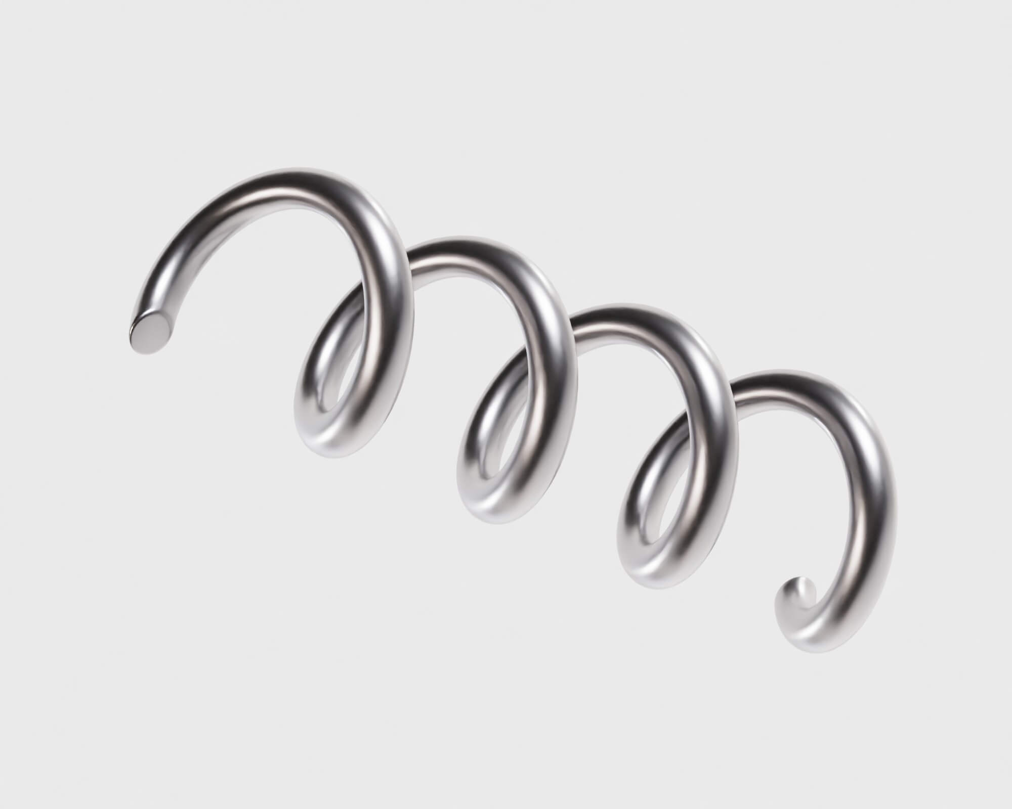 Spring High Quality 3D Model by sdfffg