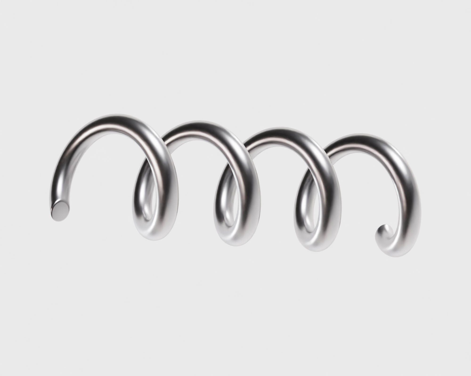 Spring High Quality 3D Model by sdfffg