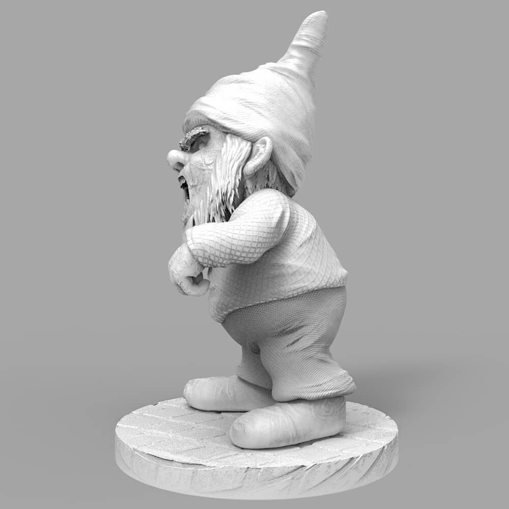 Zombie Evil Garden Gnome 3D Model By Seanguerrez zombie-evil-garden-gnome-3d-model-by-seanguerrez