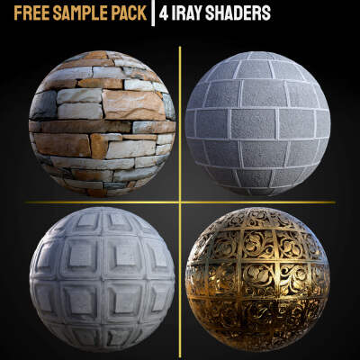Free Sample Pack &mdash 4 HQ Architectural Shaders Preset