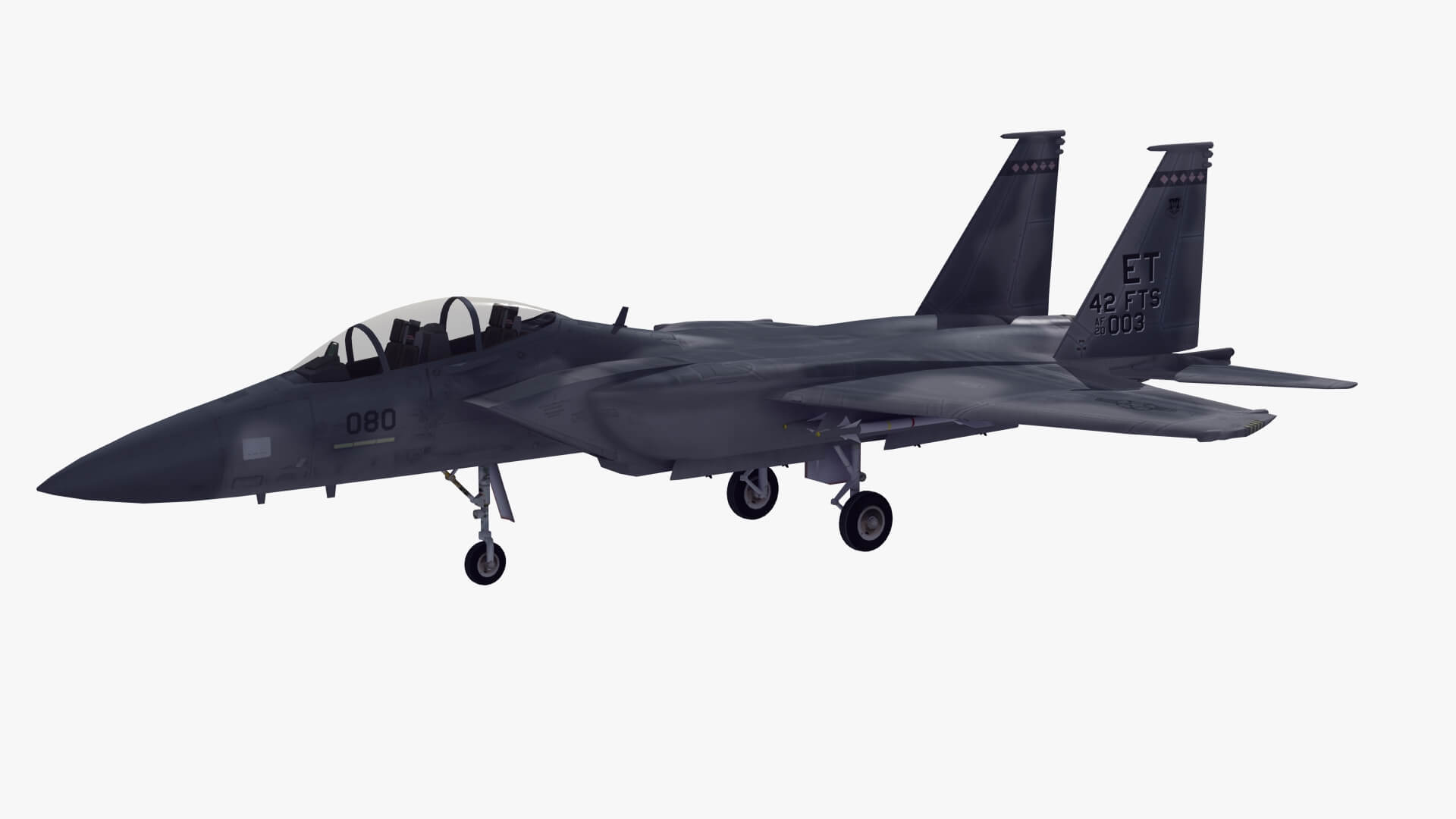 F15Ex Eagle II 3D Model by Seismic3D