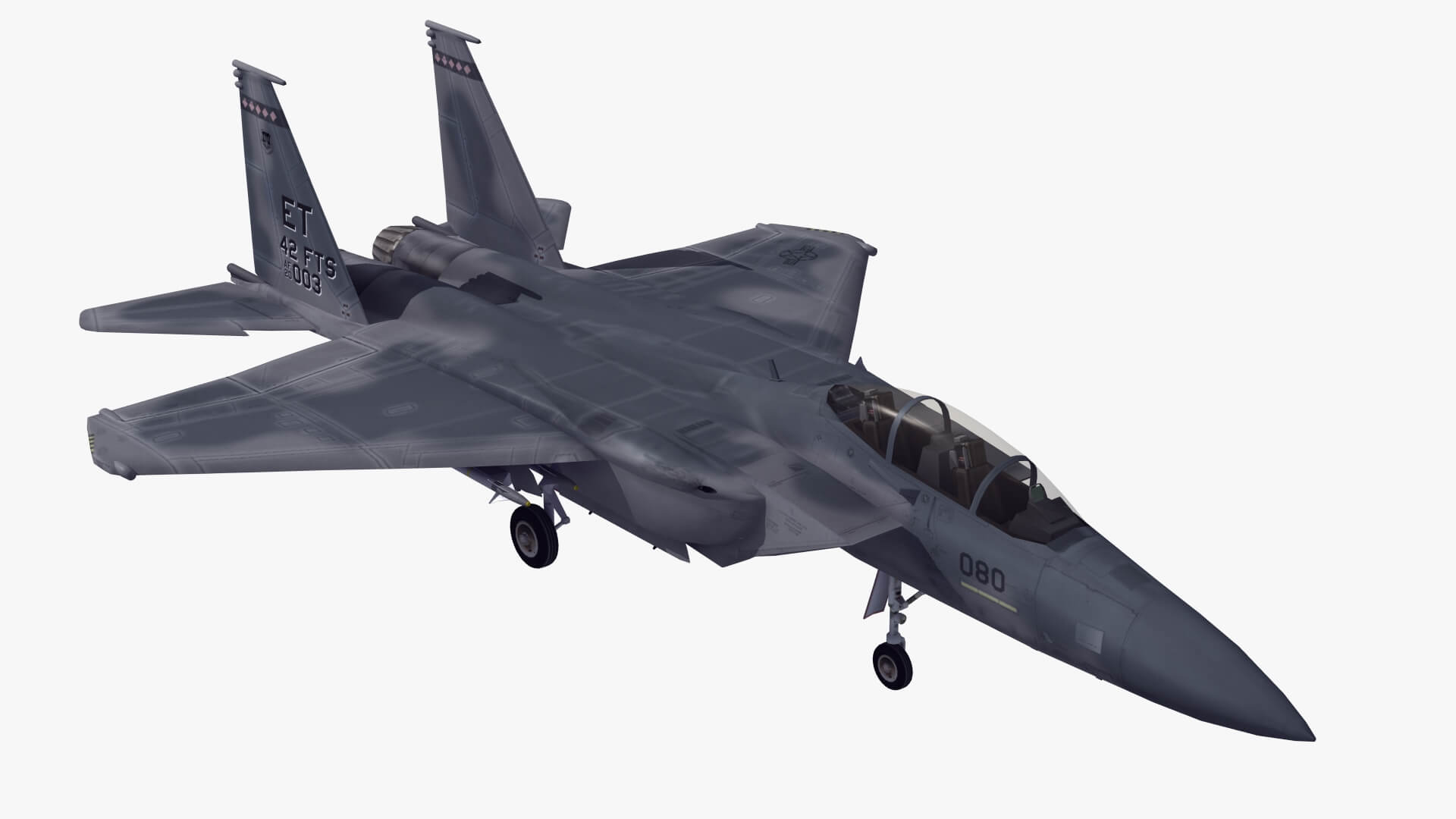 F15Ex Eagle II 3D Model by Seismic3D