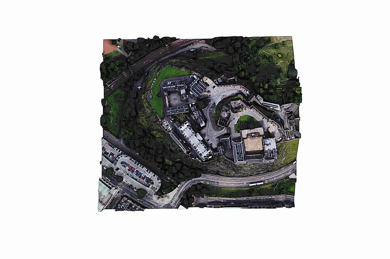 Edinburgh Castle 3D Model by SENSIET