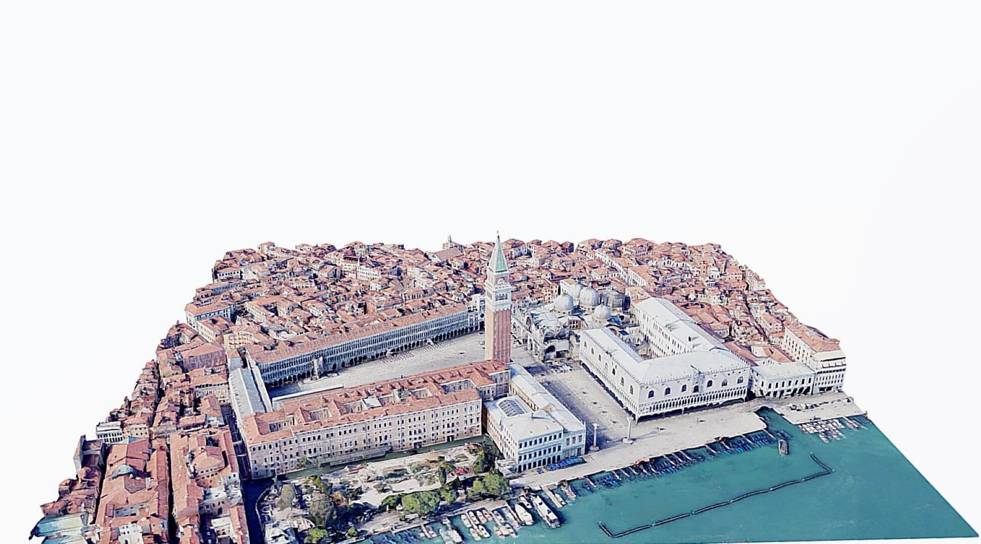 St. Mark's Square - Venice 3D Model by SENSIET