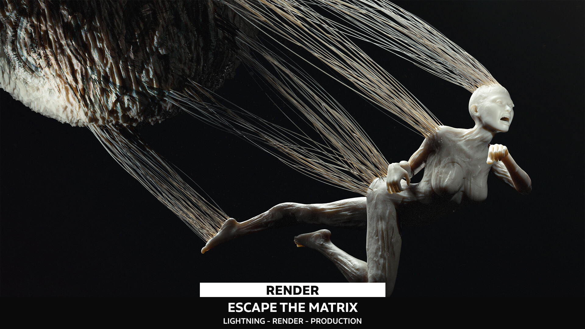 Escape The Matrix 3D Render, Digital Art by sfdemir