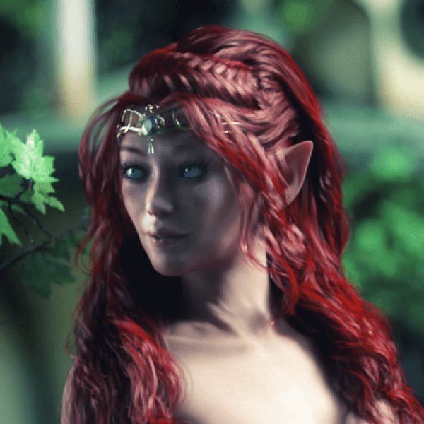 Shaddar Nude 3D Render RenderHub Gallery
