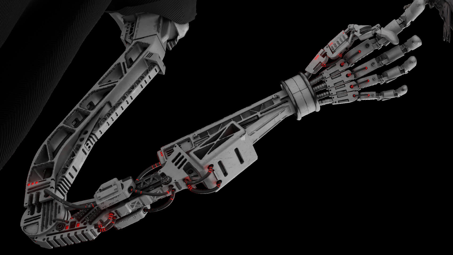 Mechanical Death Reaper 3D Model by Shadowrazesss