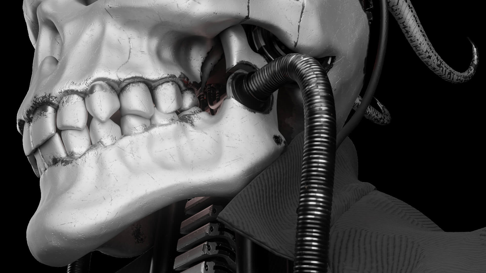 Mechanical Death Reaper 3D Model by Shadowrazesss