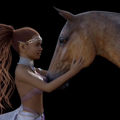 Centaur Photo-Shoot Pose Set One Freebie by shadowsbeastly