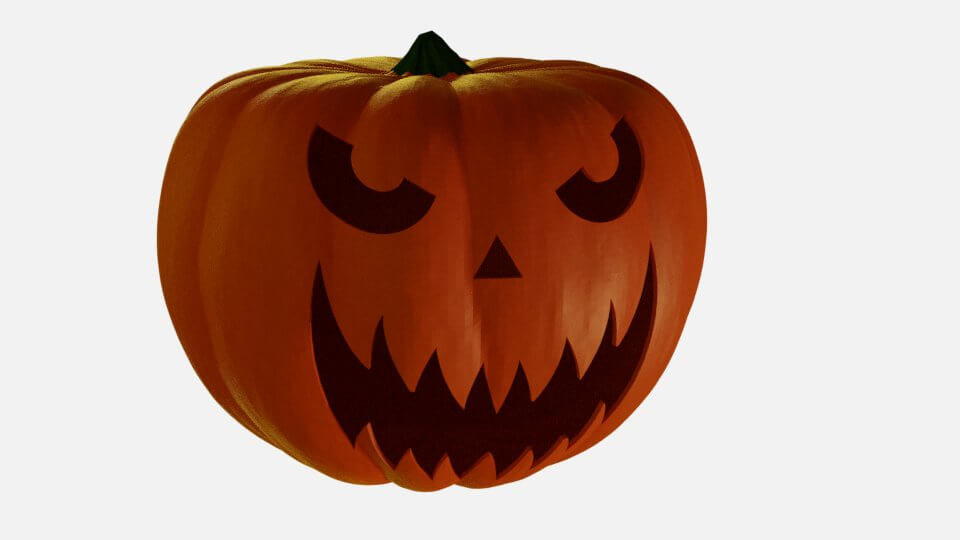 Download Jack O Lantern Set 2 In 1 3d Model