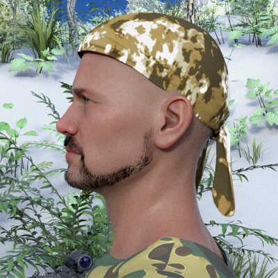 Dorag 1 for Genesis 8 Male Custom Order by X3NO9