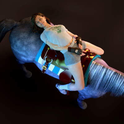Horse Photoshoot Pose Set 1 for G8 and G9