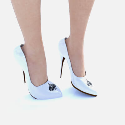 QOS Shoes Set 1 Heels for Genesis 8 Female