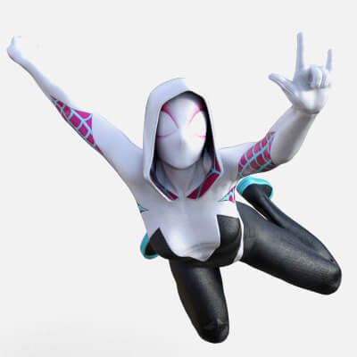 Spider Gwen Pose Pack for Genesis 8 Female