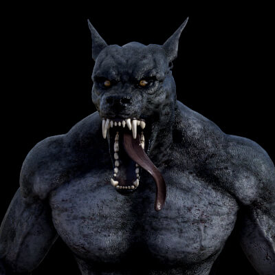 Tongue Morphs for HH Werewolf