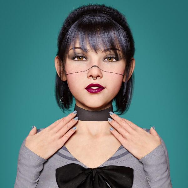 mei 3D Render, Digital Art by Shamac5