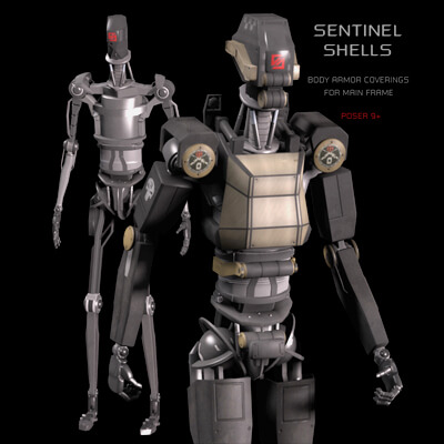 Sentinel Shells for Main Frame Robot