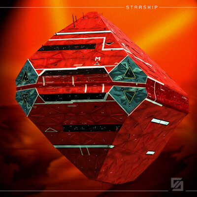Starship for Poser