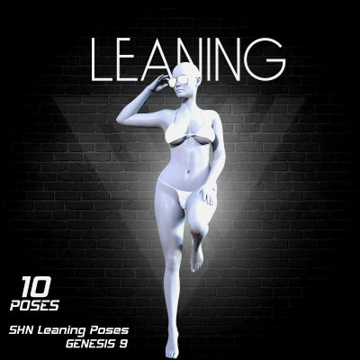 Shn Leaning Poses for Genesis 9 by shayanick